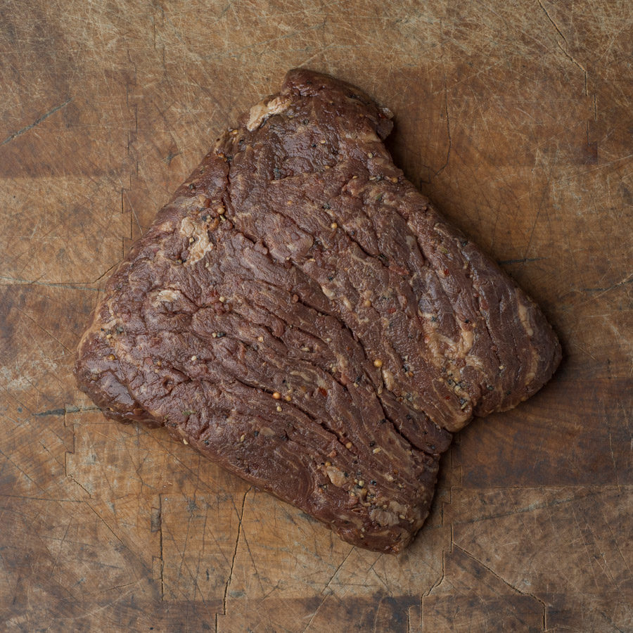 Bavette de boeuf marinade maison