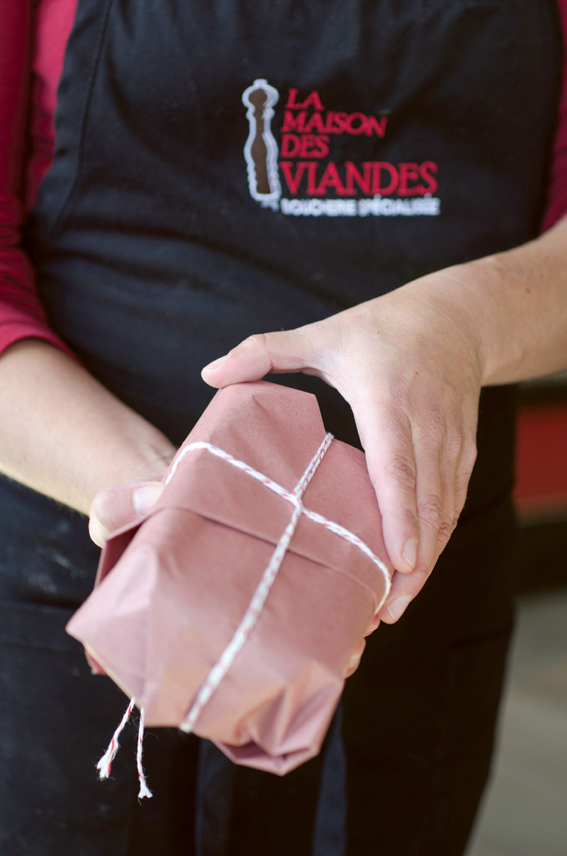 Tablier Maison des viandes - Service à la clientèle