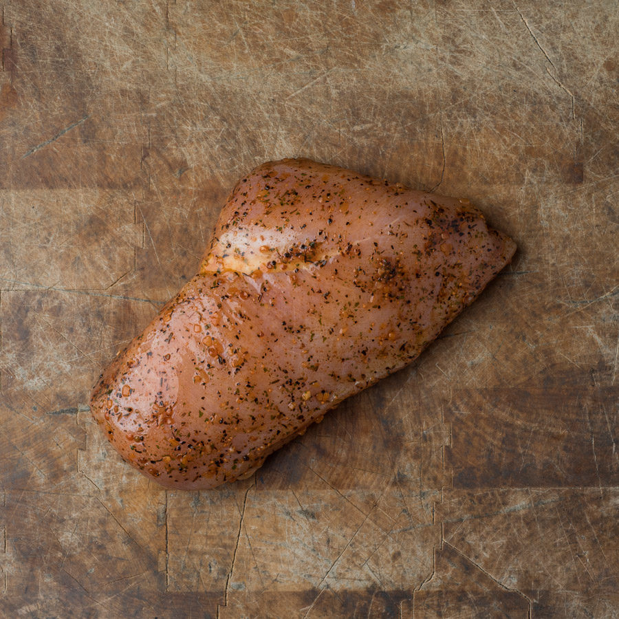 Poitrine de poulet mariné - Sucré et épicé