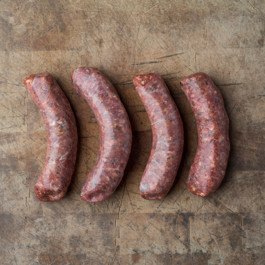 Saucisses tomates et basilic